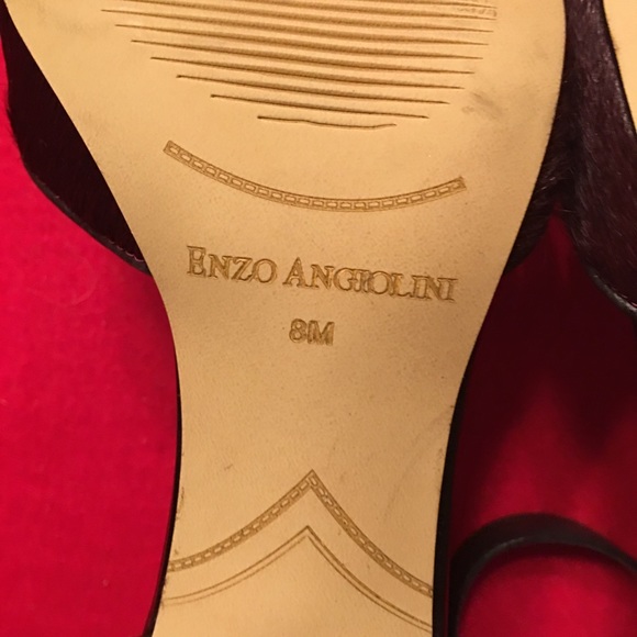 Enzo Angiolini Sandal Heels w/Ankle Strap, 8M - Picture 3 of 5